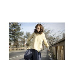 2012秋裝新原創(chuàng)文藝棉麻闊腿褲 清新文藝范的創(chuàng)作與演繹